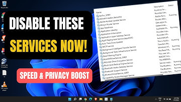 Disable These Windows 11 Services and Your PC Will Thank You (Speed & Privacy Fix 2025)