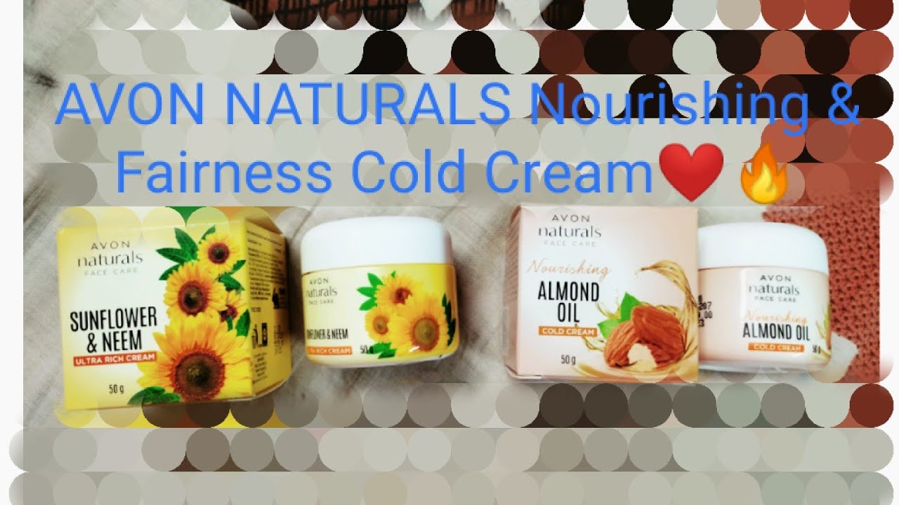 AVON Nourishing & Fairness cold cream//by Glam Mantra...