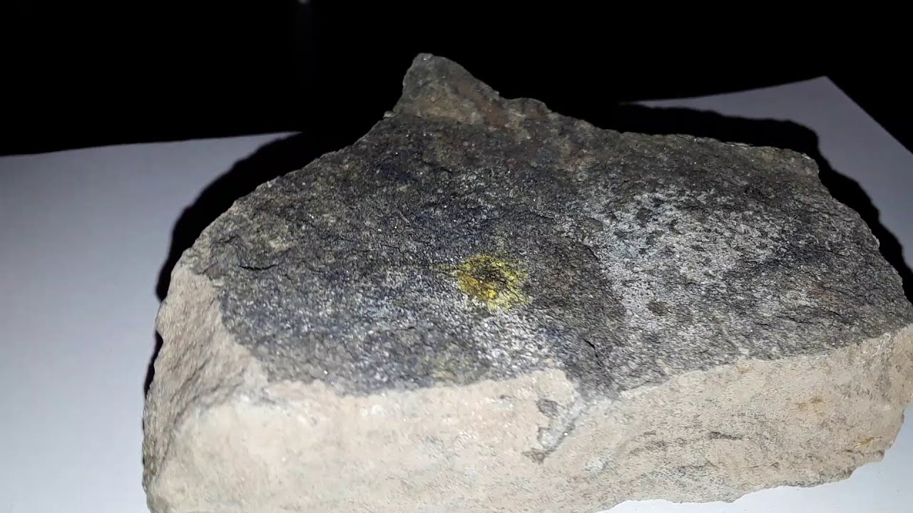 Carnotite with Uraninite (Pitchblende)
