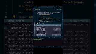 Evaluating Polynomials in Python⚡️ #shorts #coding #programming #python