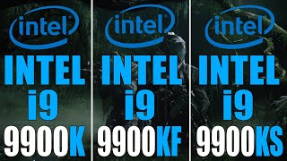 INTEL i9 9900K vs INTEL  i9 9900KF vs INTEL i9 9900KS | PC GAMES TEST |