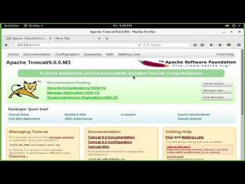 How To install Apache Tomcat 9 in openSUSE Leap 42.2