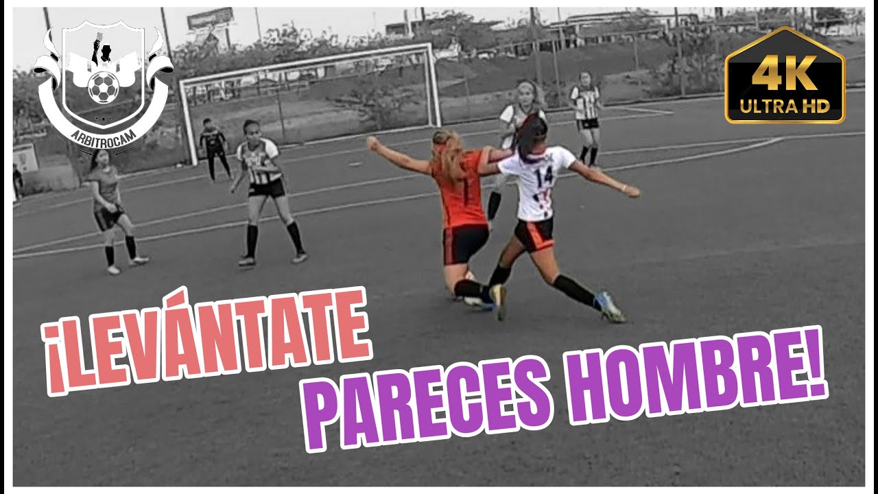 EN LAS MUJERES TAMBIEN HAY POLEMICA CON EL ARBITRO, EN LA MARCACION DEL PENAL QUE CAMBIA EL MARCADOR