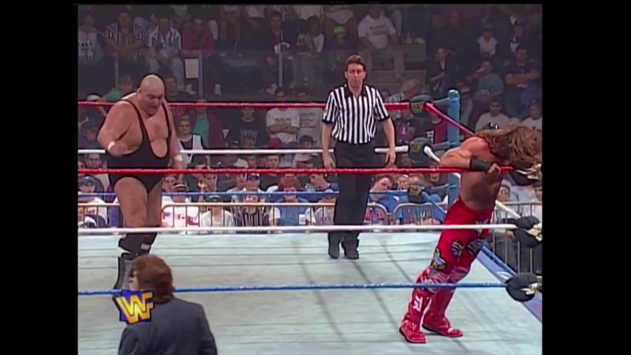 WWF Raw 5/22/1995 Shawn Michaels vs. King Kong Bundy (Part 2) YouTube
