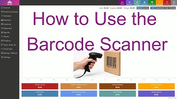 How to Use the Barcode Scanner