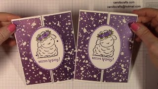 Stampin' Up! Springtime Joy Online Class -- Kit Project 4 --  Easter Card