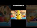 Banana Benefits for Kids! 🍌 #explorekids #funny #cartoon #ai #animation #nurseryrhymes #memes