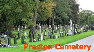 Preston Cemetery, Lancashire, UK: Some fascinating memorials in the graveyard.