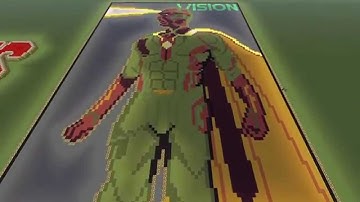 Minecraft Marvel Universe - Vision #3