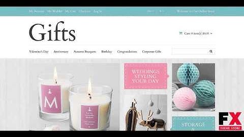 Preview Gifts Store Responsive Magento Theme TMT