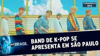 Boyband sul-coreana BTS se apresenta esse final de semana em São Paulo | SBT Brasil (25/05/19)