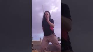 Shaolin 12 Winds Staff Blooper Short Video with Lightning #lightning