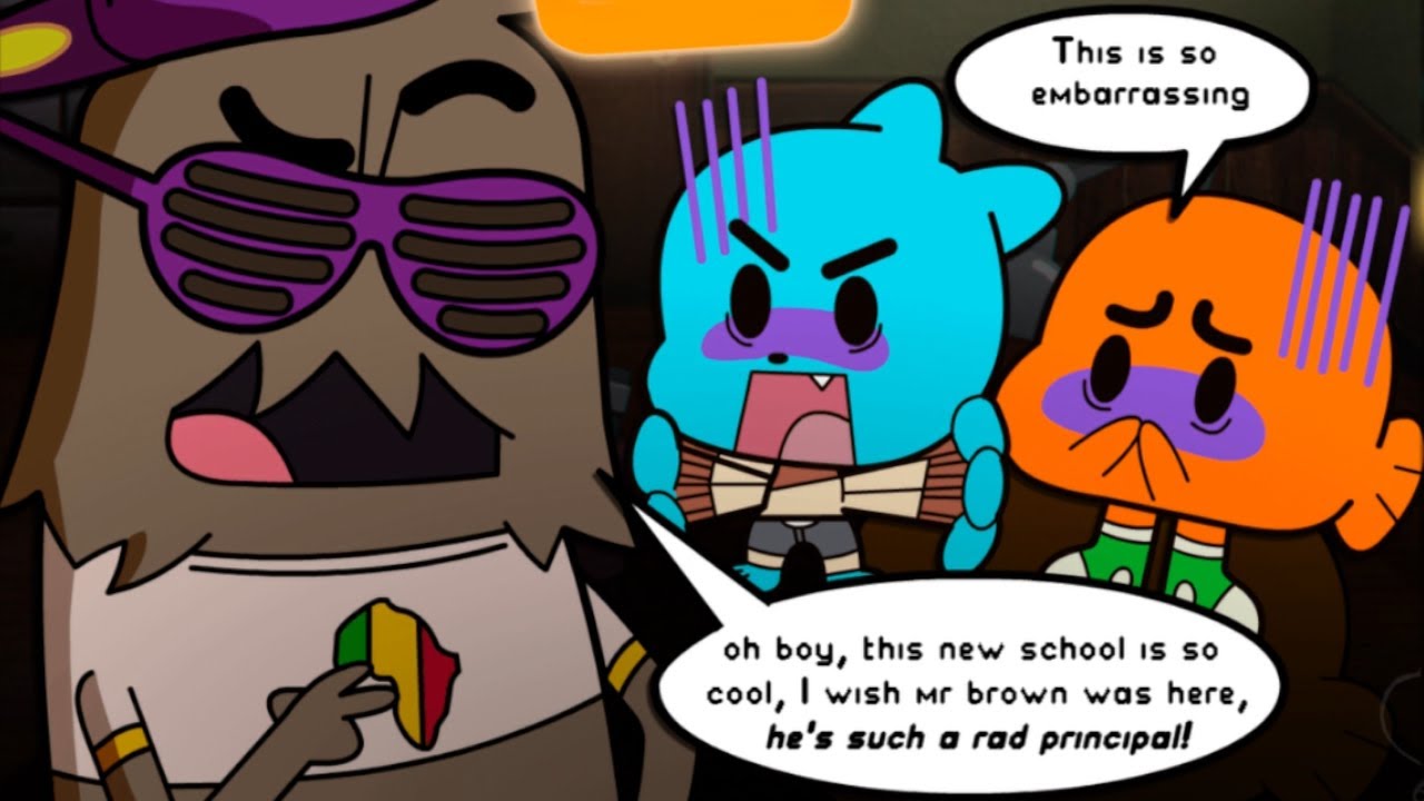 The Amazing World of Gumball: The Principals - Mr. Brown Wants His Job ...