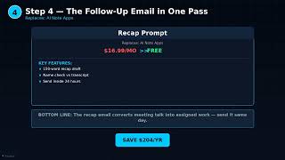 Free AI Meeting Notes: Record, Transcribe & Pull Action Items for $0 (Otter Pro Runs $204/Yr)