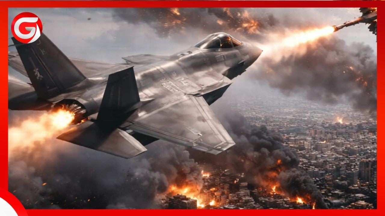 NDEGE ya KIVITA ya ISRAEL F-35 YAILIPUA NDEGE ya KIVITA ya IRAN BAADA ya MAPAMBANO MAKALI ANGANI...