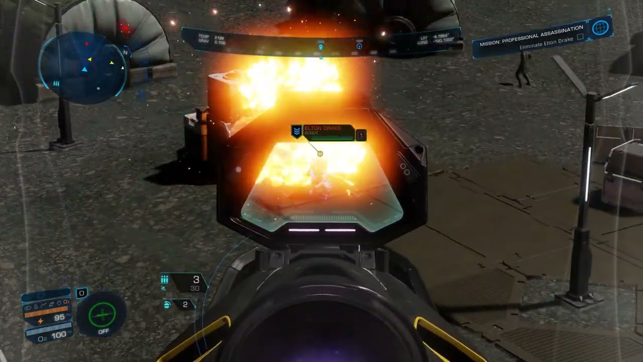 Elite Dangerous - Professional assassination: Eliminate Elton Drake.