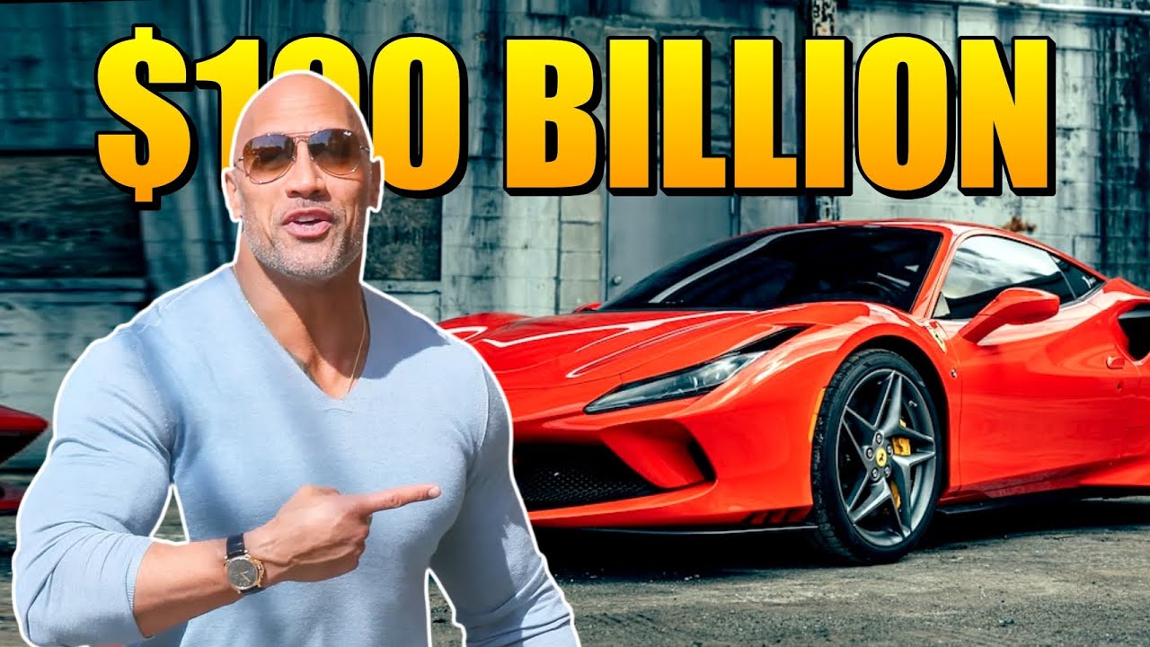 Luxury life of actor The Rock