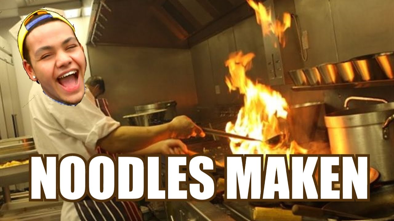 NOODLES MAKEN! YouTube