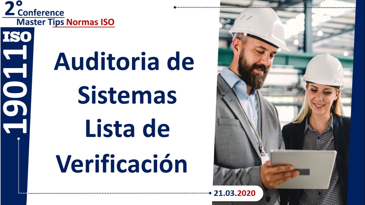 Guía Para Hacer Una Lista De Verificación Norma Iso 190112018