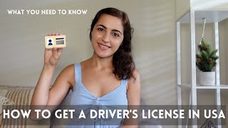 GETTING DRIVER'S LICENSE IN USA (as an immigrant)