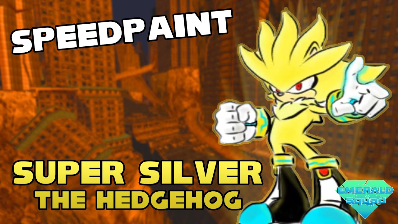 Speedpaint Super Silver The Hedgehog By Agus Youtube speedpaint super silver the hedgehog by agus