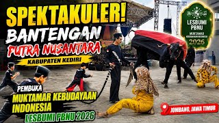 Spektakuler! Bantengan Putra Nusantara Kediri Buka Muktamar Kebudayaan Indonesia Lesbumi PBNU 2026