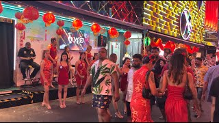 Fascinating street 4K | Pattaya walking street Apr 2024 Thailand