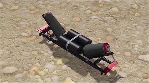 ASGCO® Tru-Trainer® Tapered Troughing Idler