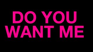 Video thumbnail of "Hayden James & Bob Moses - Do You Want Me (Official Lyric Video)"