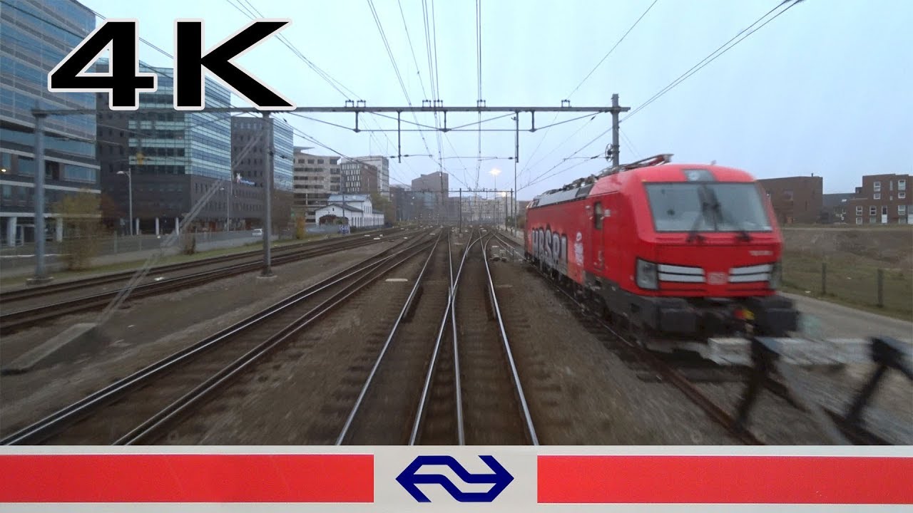 Bijzondere route 4K CABVIEW HOLLAND Amersfoort Vathorst - Hilversum - Utrecht SLT 25nov 2018