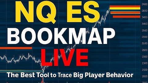 NQ & ES BOOKMAP LIVE | Nasdaq Futures | S&P 500 Futures | Live Trading #liveES #liveNQ #liveESNQ