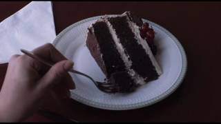 Cake scene from Under the Skin (2013)