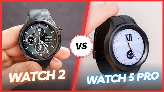 Duelo de TITANES  OnePlus Watch 2 vs Samsung Galaxy Watch 5 Pro COMPARATIVA en ESPAÑOL