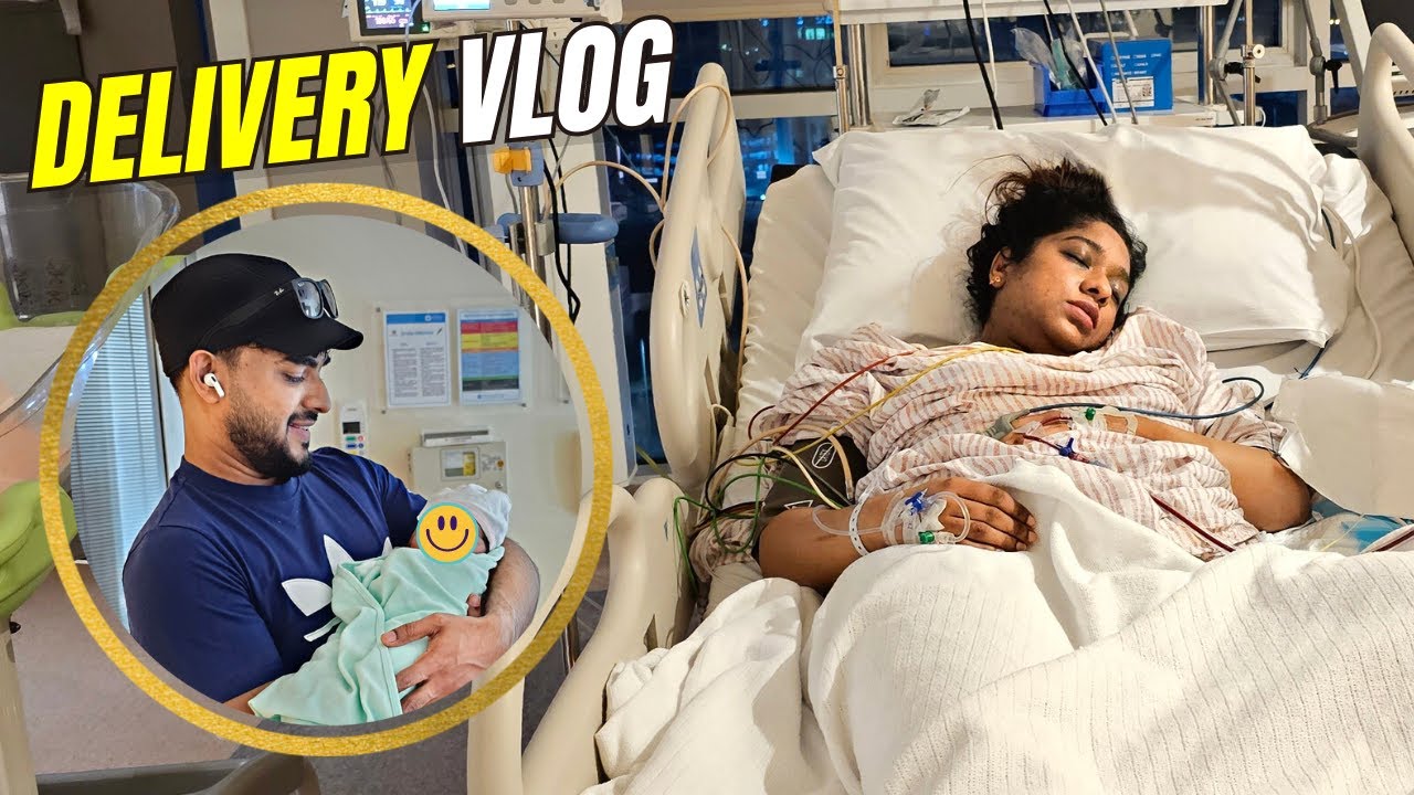 DELIVERY VLOG 😍 🔥 | HERE IS OUR BABY ️ | AMMU & ASWIN - YouTube
