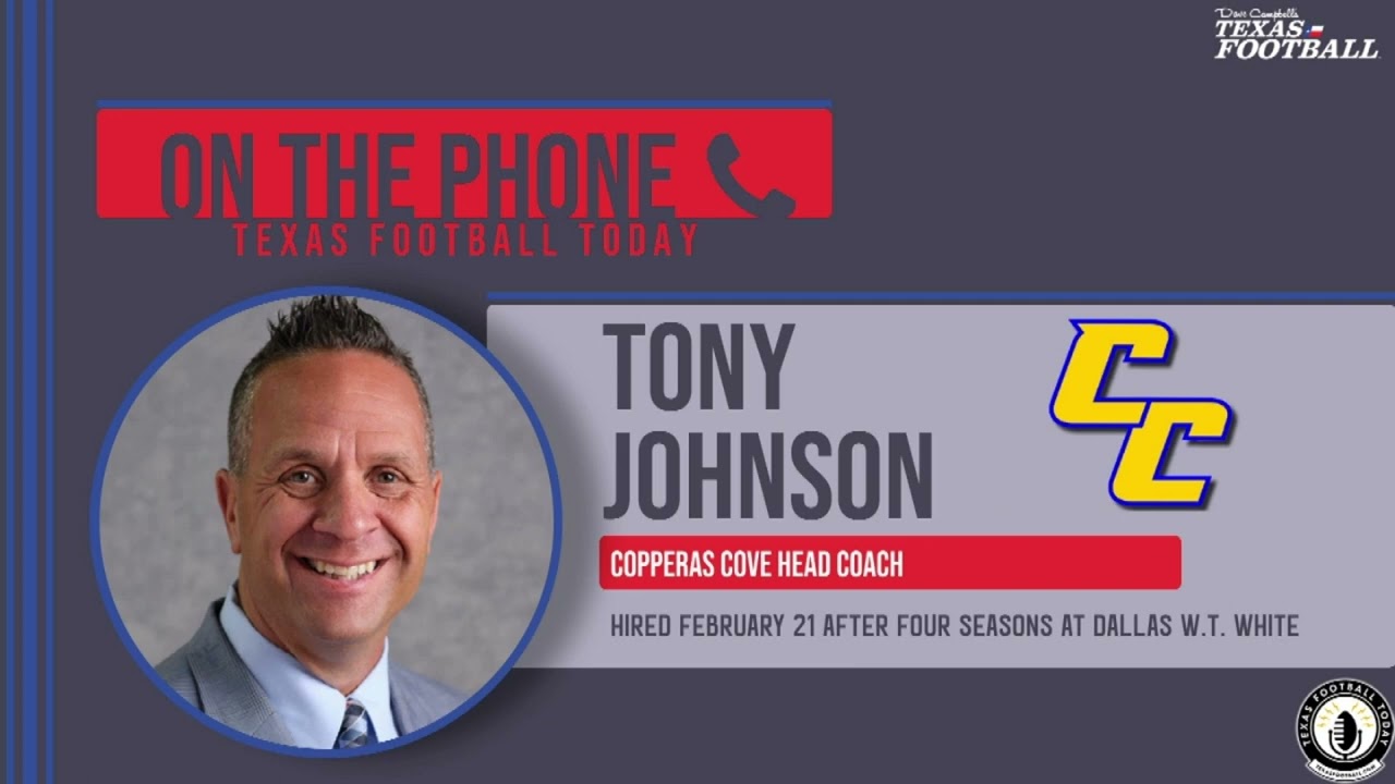 INTERVIEW: Copperas Cove head coach Tony Johnson - YouTube