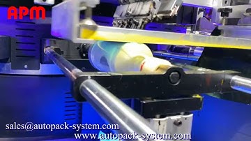 SS106 Enhance Glass Bottle decoration with a 6 Color Automatic Screen Printing Machine!