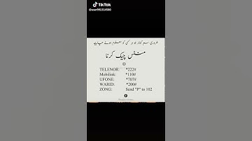 Free internet and Easy Code Zong/Jazz/warid/Telenor/Mobilink