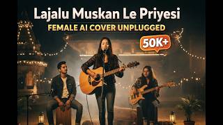 लजालु मुस्कानले प्रियसी(female) | latenight UNPLUGGED  |AI COVER