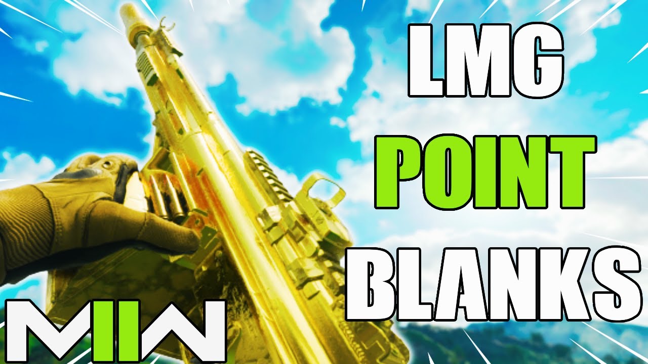 MODERN WARFARE 2 HOW TO GET LMG POINT BLANK KILLS LMG Point Blank 