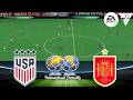 FC 25 - USA W vs Spain W 23/04/2026 - International Friendly - Gameplay PS5