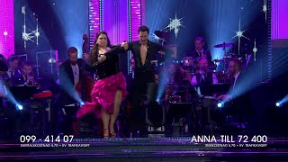 Anna Book och David Watson - Paso doble - Let’s Dance (TV4)