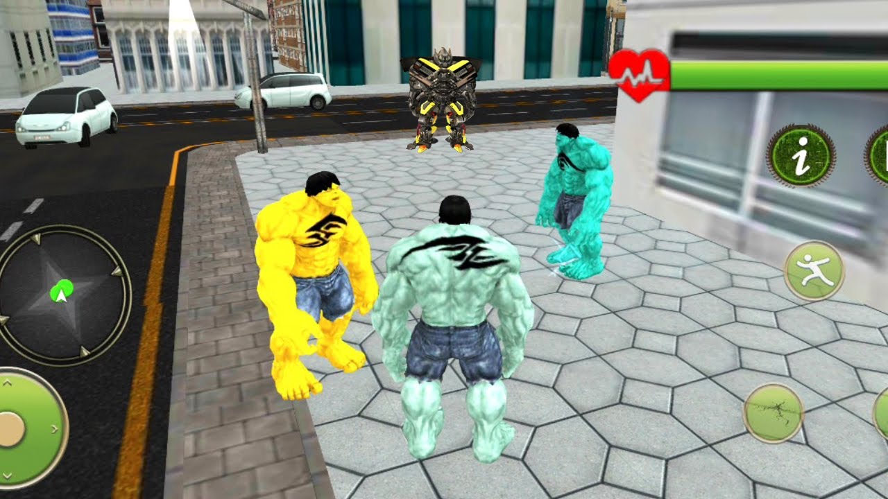 Incredible Monster Vs Futuristic City Robot Battle | Flying Robot Vs Multi Monster -Android GamePlay