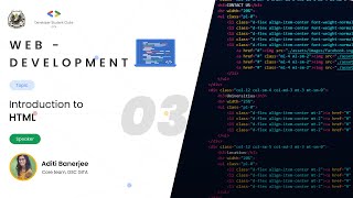 Introduction to HTML- Part 3