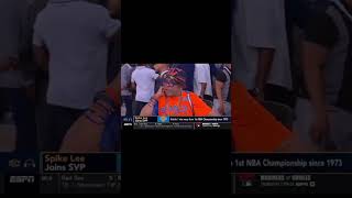 Spike Lee Goes UNHINGED After Historic Knicks Comeback! #knicks #sports #basketball #shorts