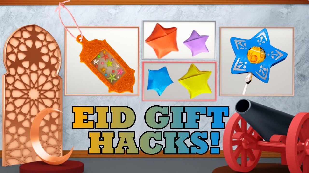 3 Simplest Eid Crafts Anyone Can Make at Home | Easy DIY Eid Gift Ideas