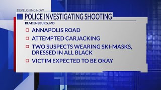 Police investigating shooting in Bladensburg