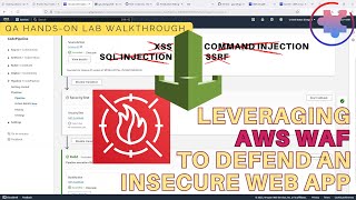 Leveraging AWS WAF to Defend an Insecure Web App (QA Walkthrough)