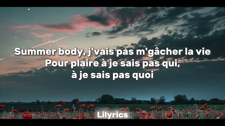 Helena - Summer Body (Paroles)
