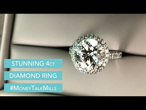 تصویری: تیماتی انگشتری با الماس 7.7 قیراطی نشان داد که به برنده 