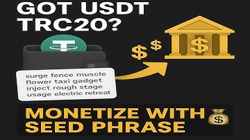 ✅ How to Access & Monetize USDT (TRC20) Using Your Recovery Phrase